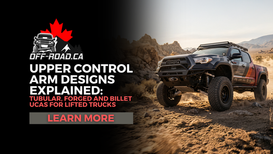 Upper Control Arm Designs Explained: Tubular, Forged and Billet UCAs for Lifted Trucks