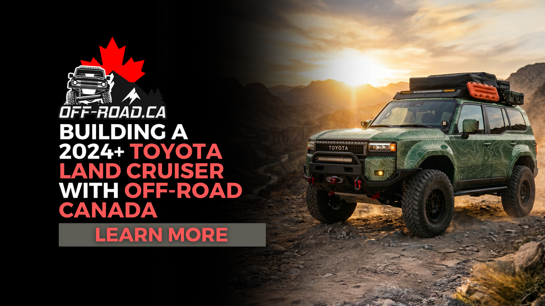 Building a 2024+ Toyota Land Cruiser with Off-Road Canada Parts: Suspension, Armor, Exhaust, Lighting &amp; Overland Upgrades