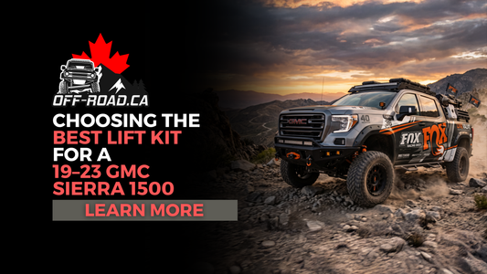 Choosing the Best Lift Kit for a 2019–2023 GMC Sierra 1500