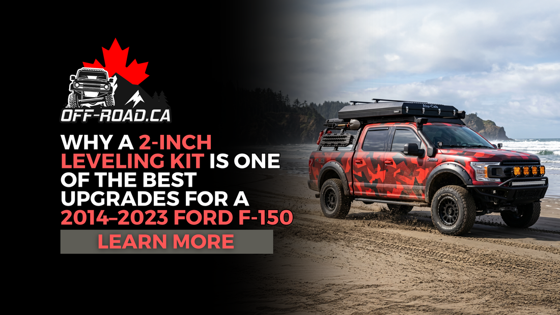 Why a 2-Inch Leveling Kit is One of the Best Upgrades for a 2014–2023 Ford F-150