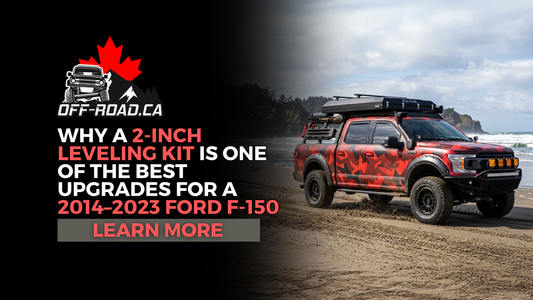 Why a 2-Inch Leveling Kit is One of the Best Upgrades for a 2014–2023 Ford F-150