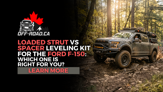 Loaded Strut vs Spacer Leveling Kit for the Ford F-150: Which One Is Right for You?
