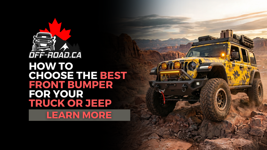 How to Choose the Best Front Bumper for Your Truck or Jeep