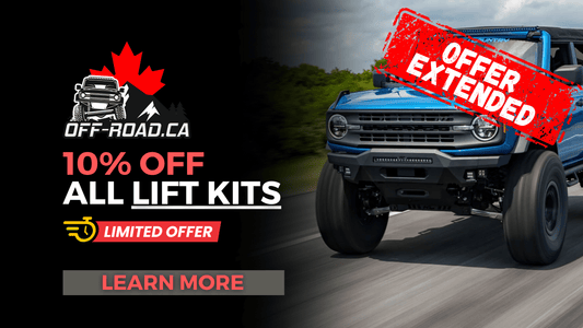 EXCLUSIVE 10% OFF ALL LIFT KITS – EXTENDED UNTIL JUNE 9TH!
