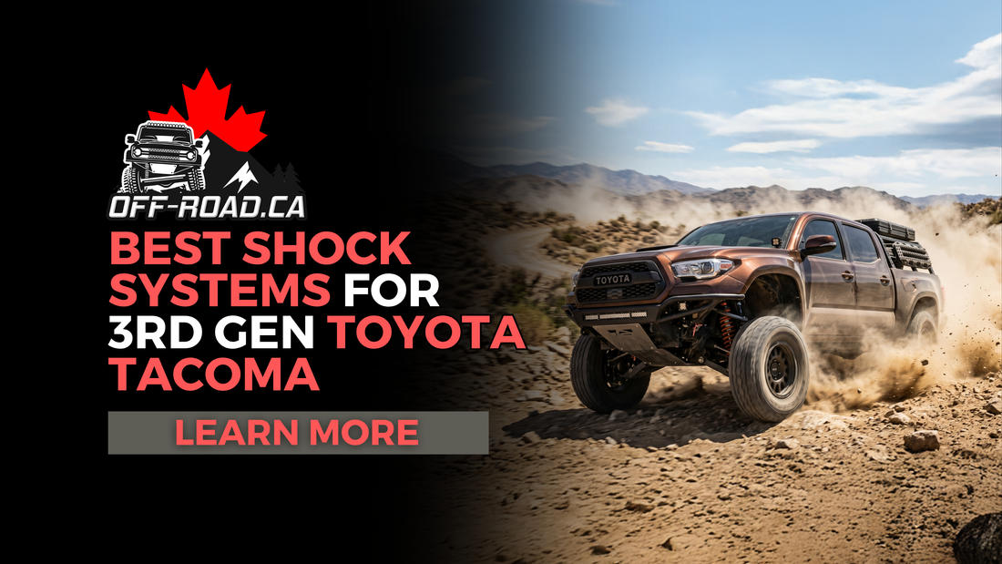 Best Shock Systems for 3rd Gen Toyota Tacoma: Rough Country vs Bilstein vs FOX vs ICON