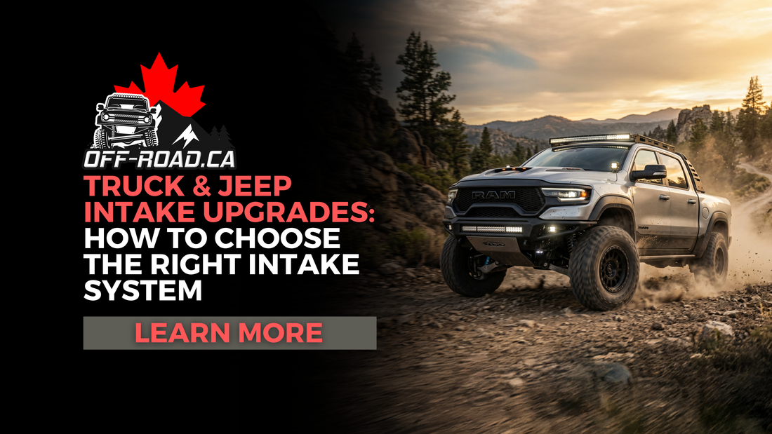 Truck & Jeep Intake Upgrades: How to Choose the Right Intake System