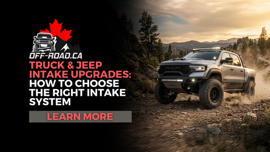 Truck & Jeep Intake Upgrades: How to Choose the Right Intake System