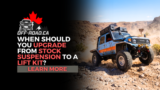 When Should You Upgrade From Stock Suspension to a Lift Kit?