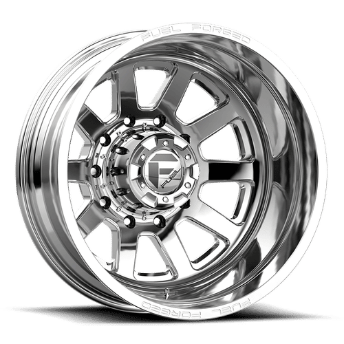 Fuel D09 POLISHED 22x8.25 10x225 Wheels | Offset: -202 | Backspace: -3.33 | Bore: 170.1