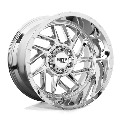 Moto Metal MO985 BREAKOUT CHROME 20x10 5x139.7 Wheels | Offset: -18 | Backspace: 4.79 | Bore: 78.1