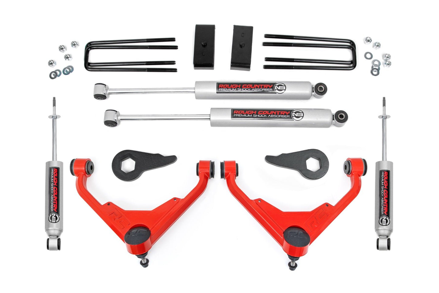 3 Inch Lift Kit | Chevy/GMC Sierra 2500 HD/Silverado 2500 HD/Suburban 2500/Yukon XL 2500 (01-10)