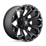 Fuel D546 MATTE BLACK MILLED 18x9 8x165.1 Wheels | Offset: 1 | Backspace: 5.04 | Bore: 125.1