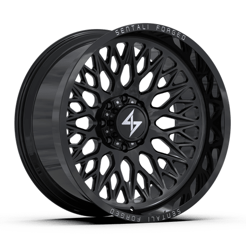 Sentali Forged SF6GB Gloss Black 28x16 8x180 Wheels | Offset: -99 | Backspace: 4.5 | Bore: 124.3