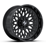 Sentali Forged SF6GB Gloss Black 24x14 8x165.1 Wheels | Offset: -76 | Backspace: 4.5 | Bore: 125.2