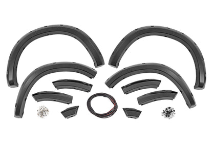 Pocket Fender Flares | PSC Billet Silver | Ram 1500 2WD/4WD 09-18