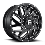Fuel D581 GLOSS BLACK MILLED 20x8.25 8x210 Wheels | Offset: 105 | Backspace: 8.76 | Bore: 154.3