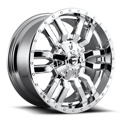Fuel D631 CHROME PLATED 20x10 8x180 Wheels | Offset: -18 | Backspace: 4.79 | Bore: 124.2