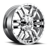 Fuel D631 CHROME PLATED 20x9 8x165.1 Wheels | Offset: 1 | Backspace: 5.04 | Bore: 125.1