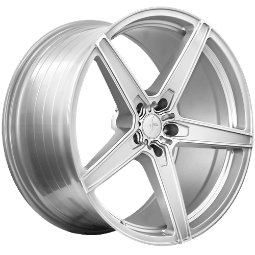 Sentali Street SS4 Hyper Silver Machined 22x10.5 5x127 Wheels | Offset: 28 | Backspace: 6.25 | Bore: 71.6
