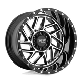 Moto Metal MO985 BREAKOUT GLOSS BLACK MACHINED 20x12 5x127 Wheels | Offset: -44 | Backspace: 4.77 | Bore: 71.5