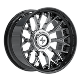SENTALI BFX BFX2 Gloss Black Lip / Chrome Centre 22x10 6x135/6x139.7 Wheels | Offset: -24 | Backspace: nan | Bore: 106.1