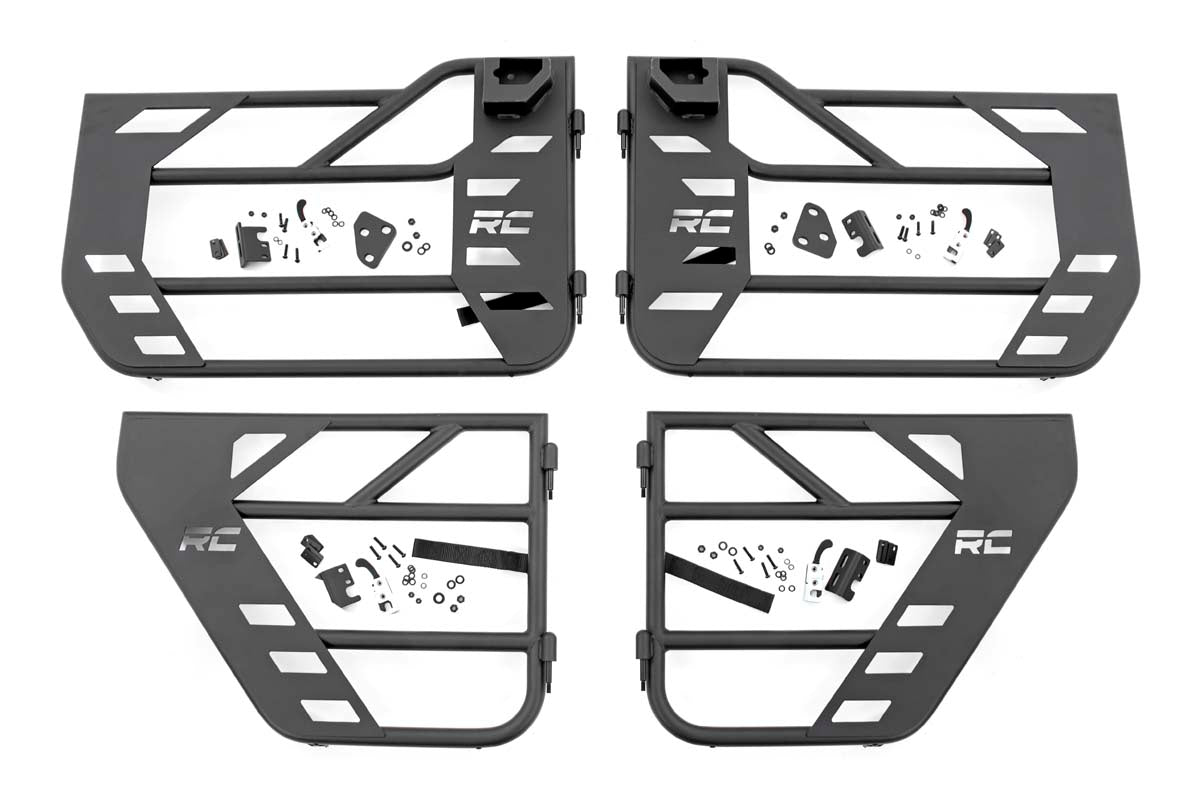 Tubular Doors | Front and Rear | Jeep Gladiator JT/Wrangler JL 4WD (18-23)