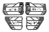 Tubular Doors | Front and Rear | Jeep Gladiator JT/Wrangler JL 4WD (18-23)