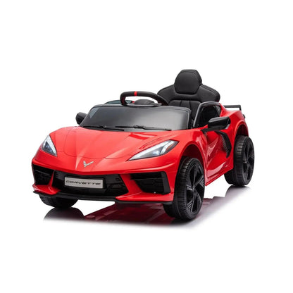 12V Chevrolet Corvette C8 1-Seater Kids Ride-On Car