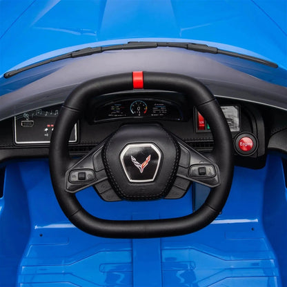 12V Chevrolet Corvette C8 1-Seater Kids Ride-On Car