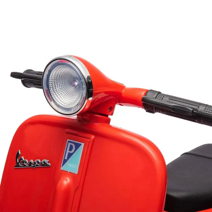 12V Kid's Vespa Electric Ride-On Scooter