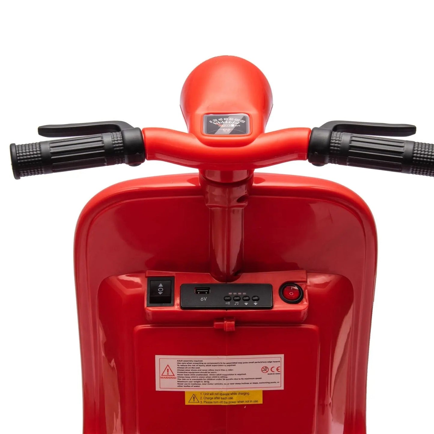 12V Kid's Vespa Electric Ride-On Scooter