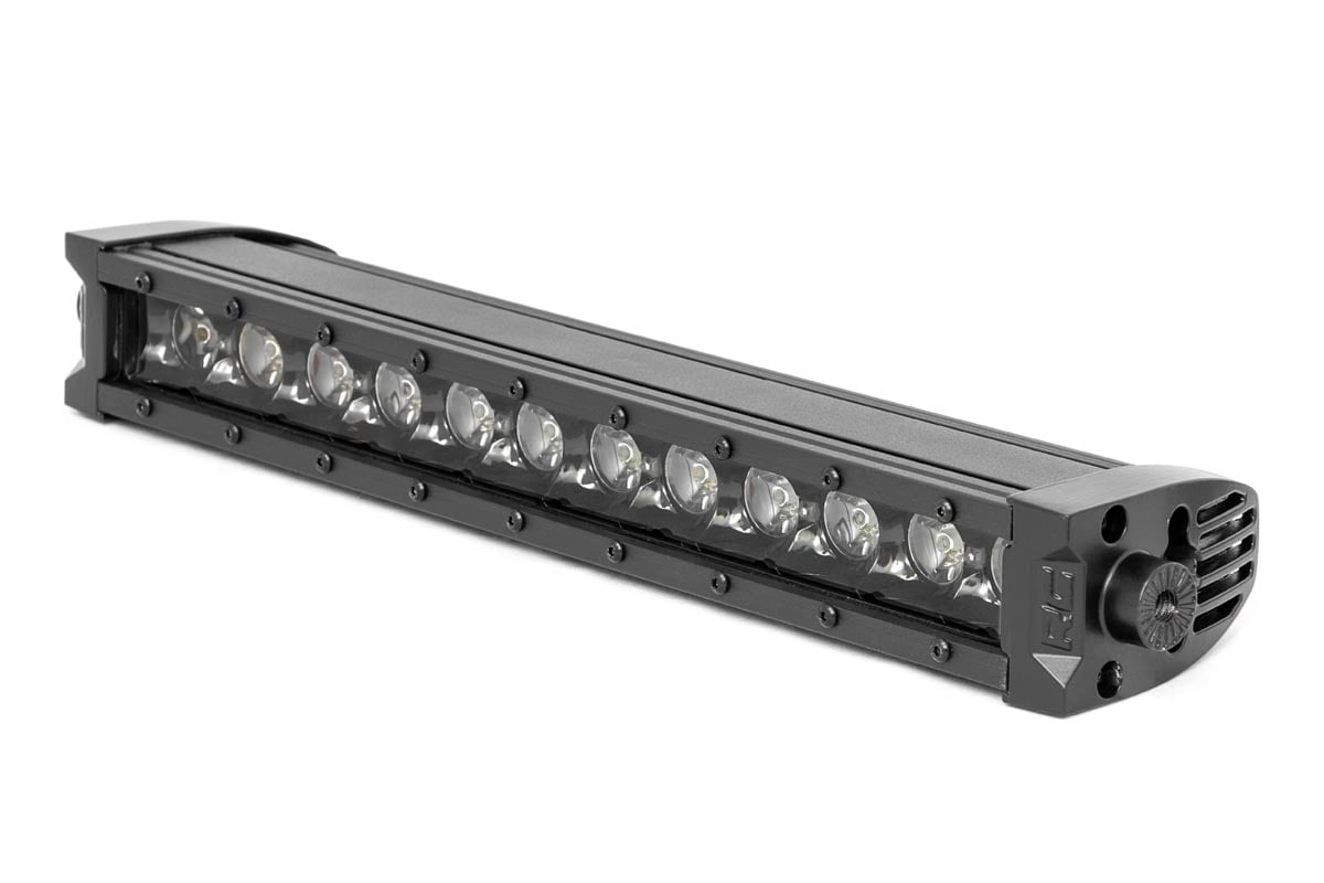 Black Series LED Light Bar | Amber DRL | 12 Inch | Single Row