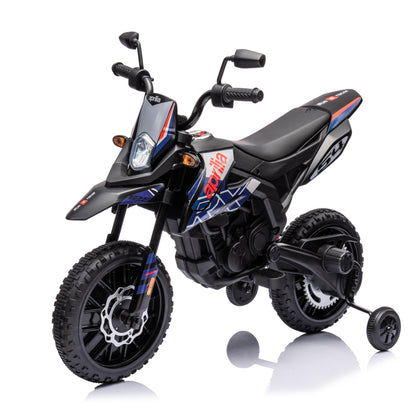 12V Aprilia Motorcycle 1 Seater Ride On for Kids