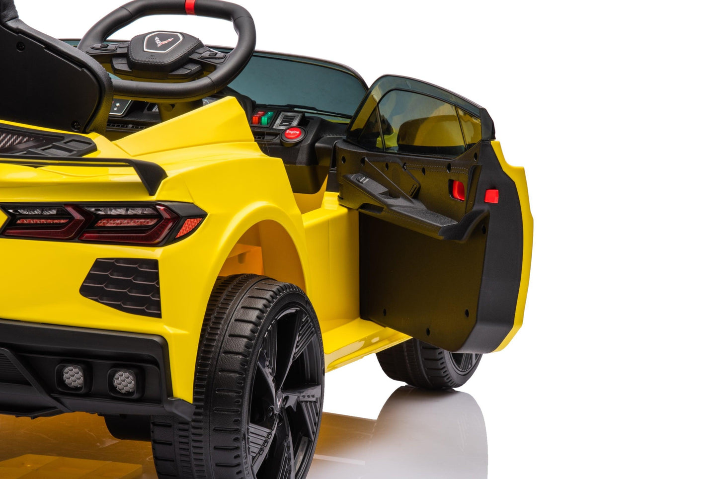 12V Chevrolet Corvette C8 1-Seater Kids Ride-On Car