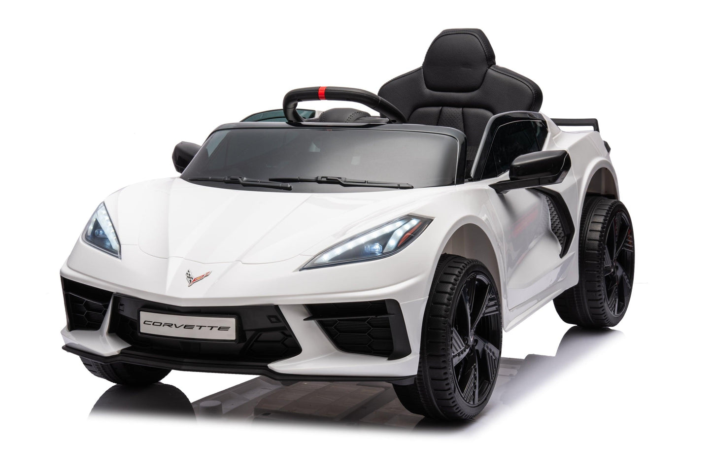 12V Chevrolet Corvette C8 1-Seater Kids Ride-On Car