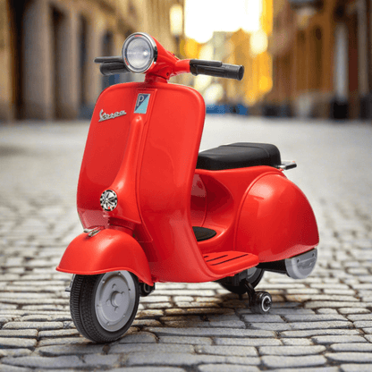 12V Kids' Vespa Electric Ride-On Scooter