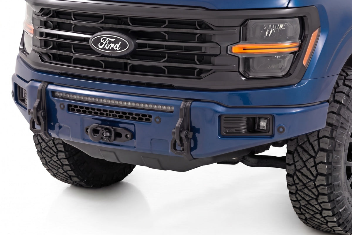 FXS Front Bumper | HX Antimatter Blue | EcoBoost | Ford F-150 2WD/4WD (2021-2025)
