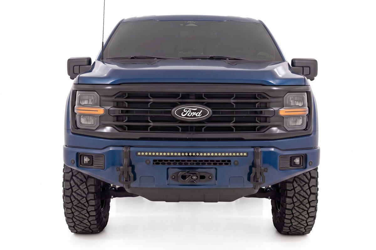 FXS Front Bumper | HX Antimatter Blue | EcoBoost | Ford F-150 2WD/4WD (2021-2025)