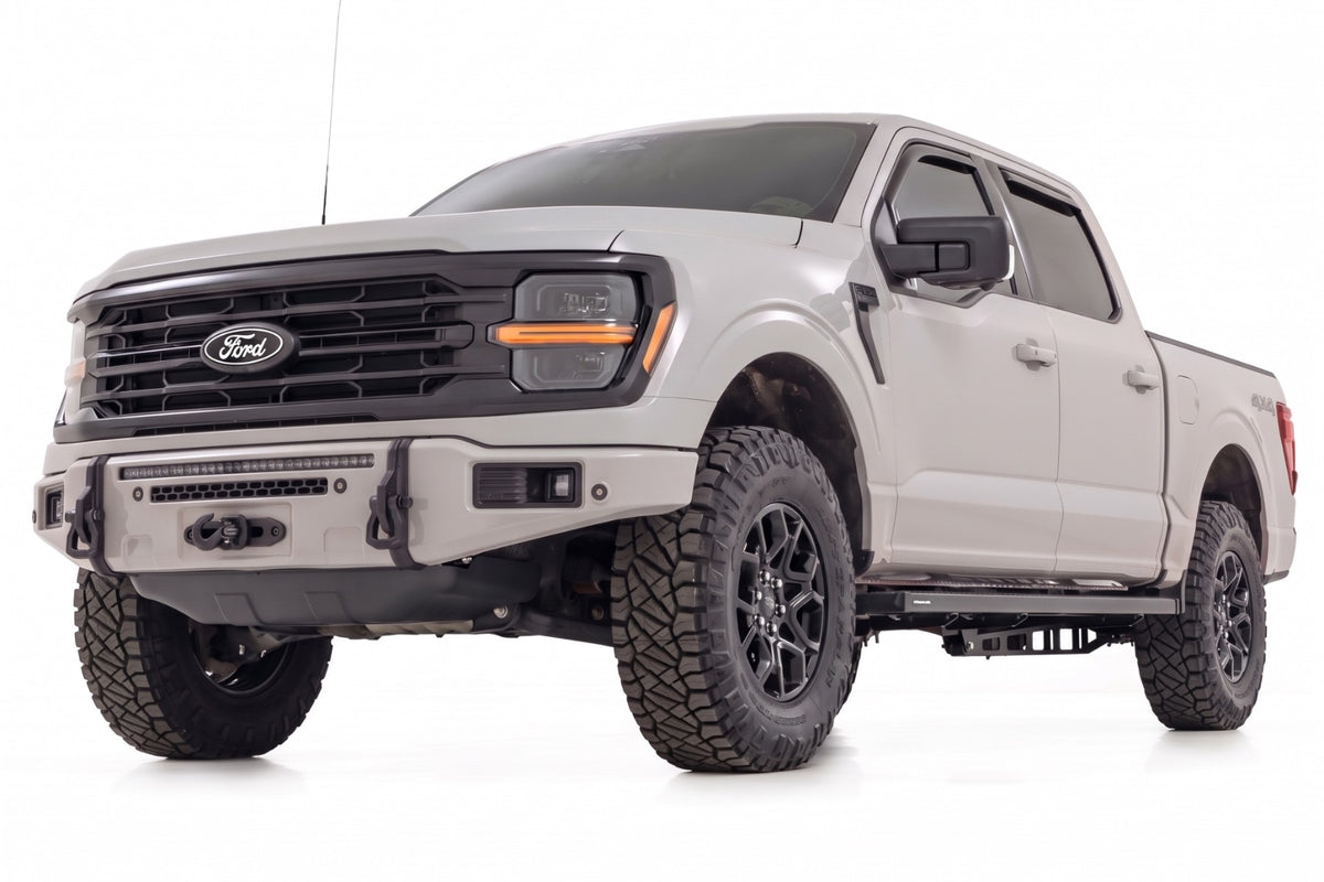 FXS Front Bumper | DR Avalanche Gray | EcoBoost | Ford F-150 2WD/4WD (2021-2025)
