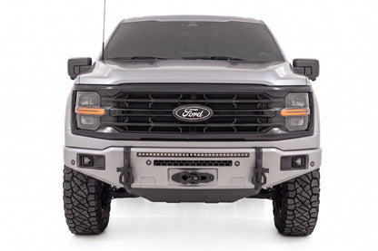 FXS Front Bumper | JS Iconic Silver | EcoBoost | Ford F-150 2WD/4WD (2021-2025)