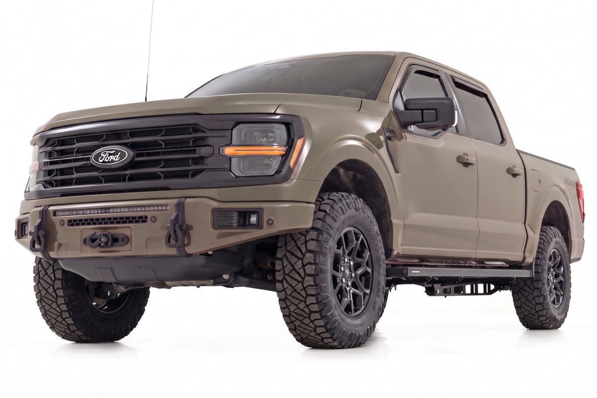 FXS Front Bumper | T9 Marsh Gray | EcoBoost | Ford F-150 2WD/4WD (2021-2025)