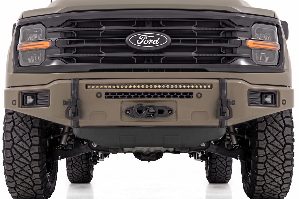 FXS Front Bumper | T9 Marsh Gray | EcoBoost | Ford F-150 2WD/4WD (2021-2025)