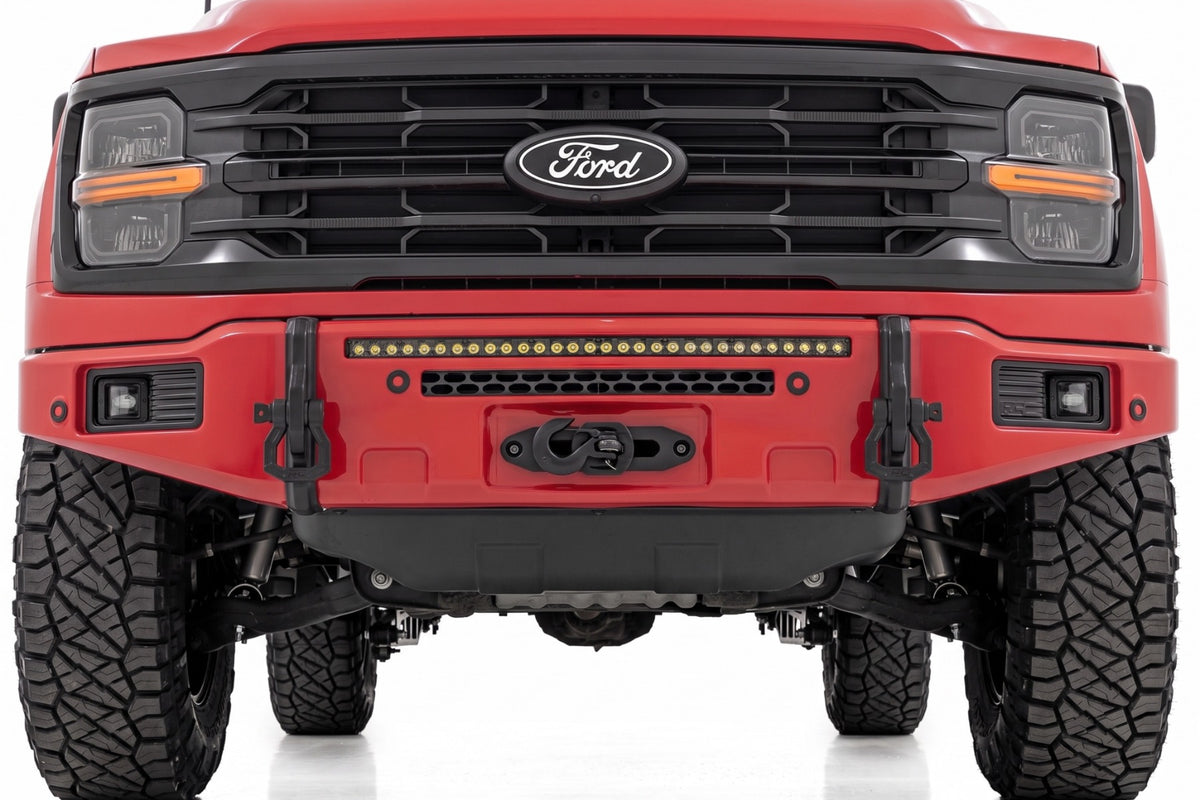 FXS Front Bumper | PQ Race Red | EcoBoost | Ford F-150 2WD/4WD (2021-2025)