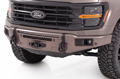 FXS Front Bumper | D1 Stone Gray | EcoBoost | Ford F-150 2WD/4WD (2021-2025)