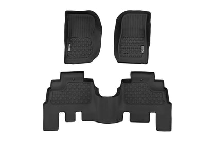 Floor Mats | FR &amp; RR | 4 Door | Jeep Wrangler Unlimited 4WD (2014-2018)