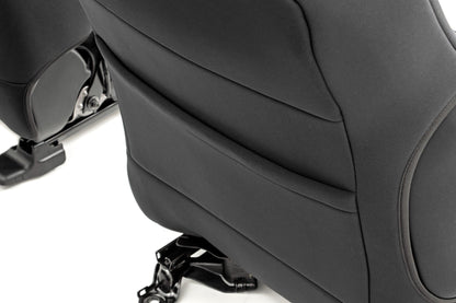 Seat Covers | FR & RR | Crew Cab | W/O Folding Front PS Toyota Tacoma 2WD/4WD (05-15)