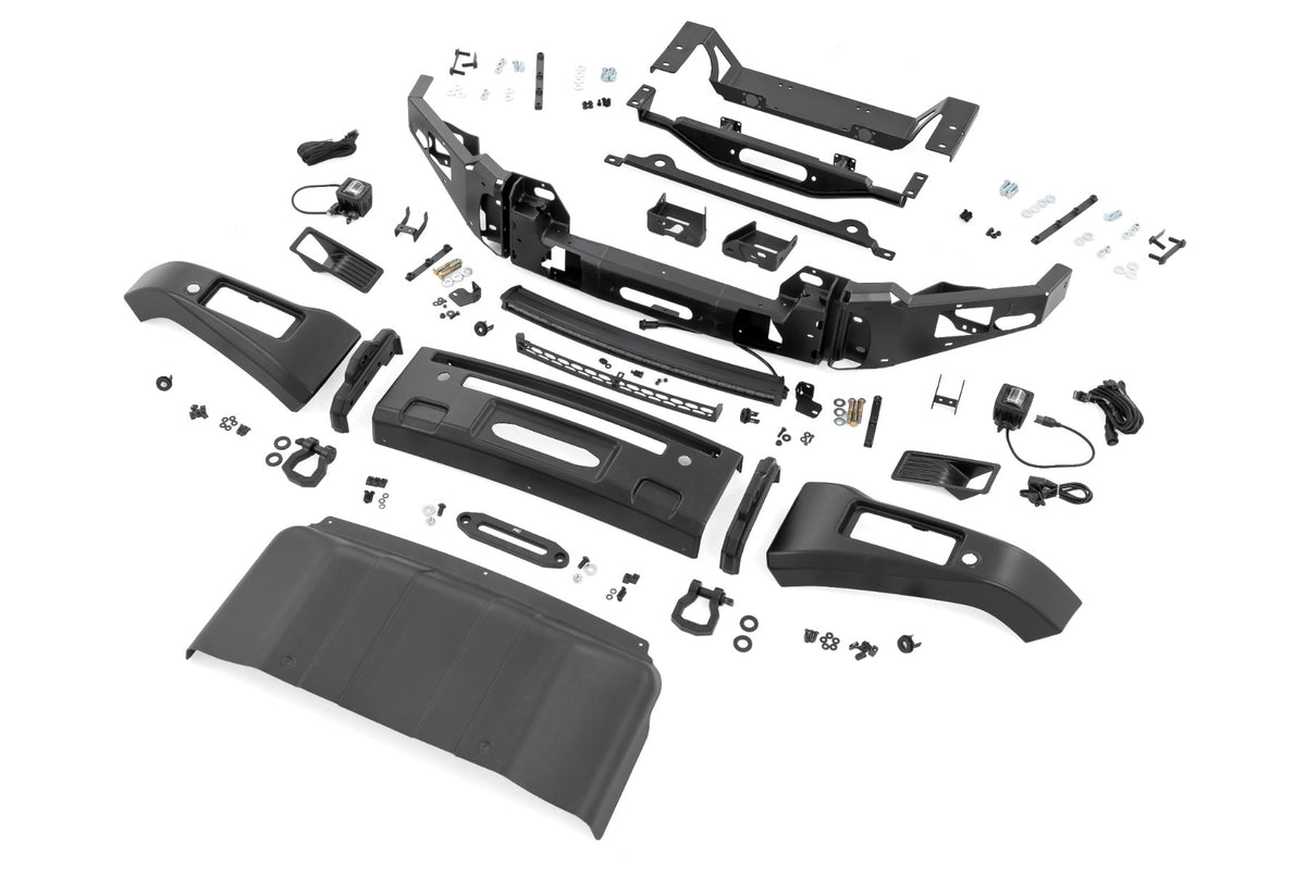 FXS Front Bumper | T9 Marsh Gray | EcoBoost | Ford F-150 2WD/4WD (2021-2025)