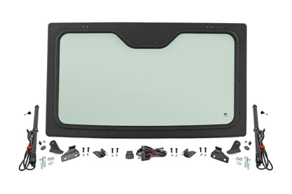 Electric Tilt Windshield | Glass | Polaris Ranger XP 1000