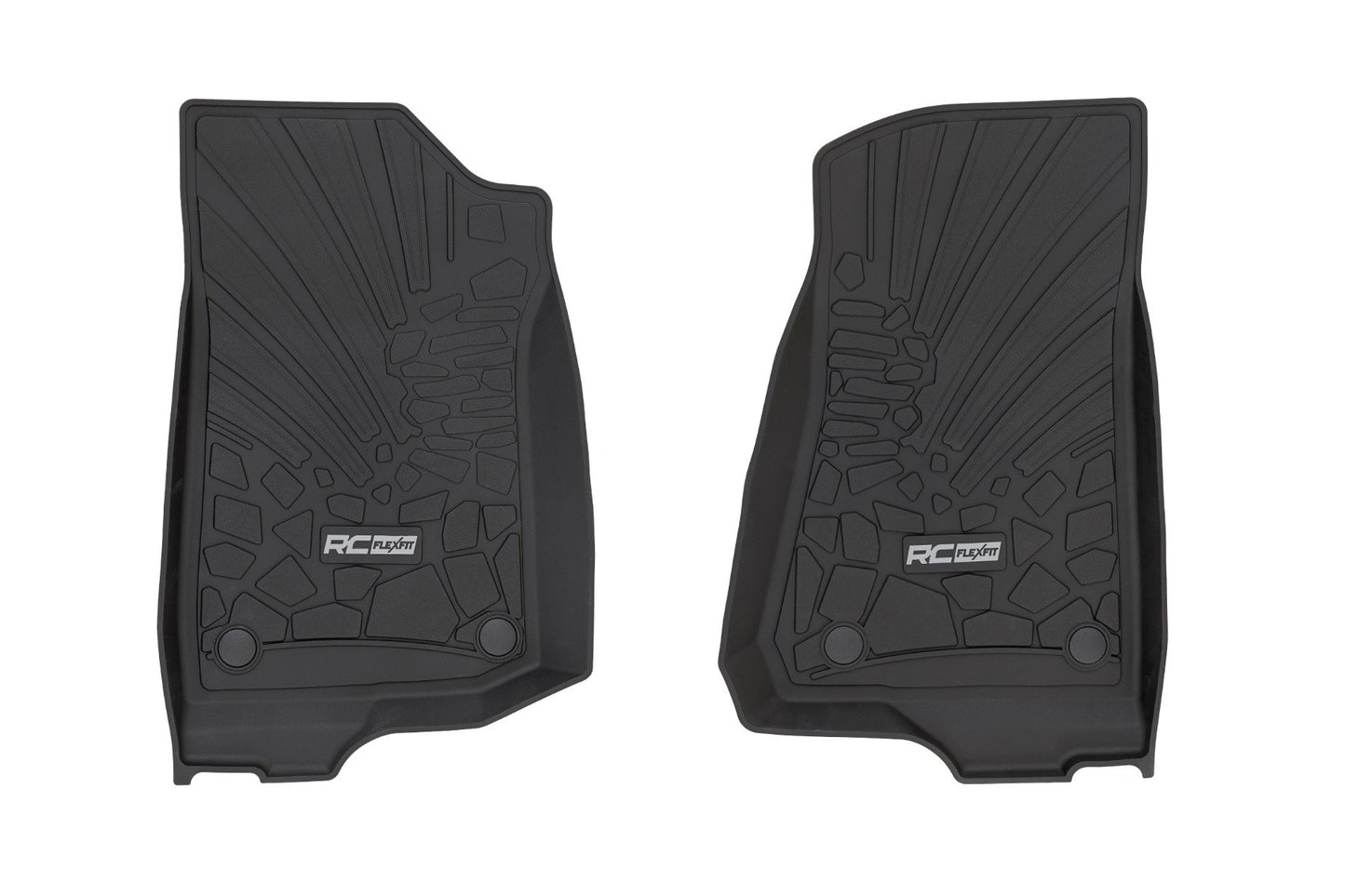 Flex Fit Floor Mats | FR | 4 Door | Jeep Wrangler Unlimited 4WD (2018-2024)