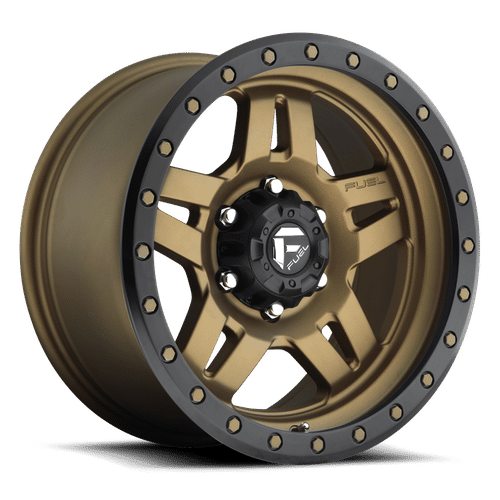 Fuel D583 ANZA MATTE BRONZE BLACK BEAD RING 18x9 6x139.7 Wheels | Offset: 19 | Backspace: 5.75 | Bore: 106.1